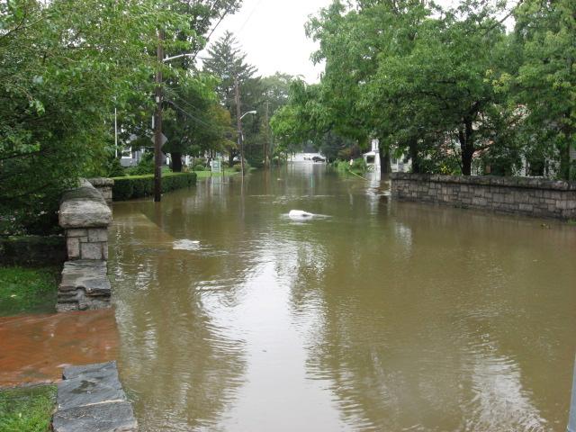 Hurricane Irene-Locust Ave
